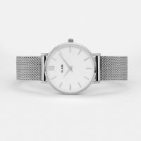 CLUSE | Minuit - Mesh Zilver/Wit 3